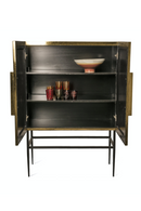 Brass Metal Cabinet | Pols Potten Ribbel Middle  | Dutchfurniture.com