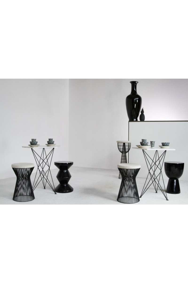 Lacquered Accent Stool | Pols Potten Tam Tam | Dutch Furniture Lacquered Accent Stool | Pols Potten Tam Tam | Dutch Furniture