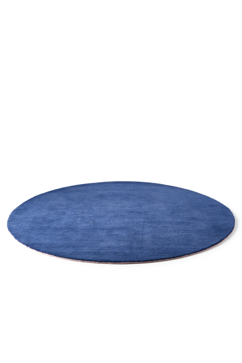 Round Handwoven Wool Rug 6'5" | Pols Potten Outline | Dutchfurniture.com