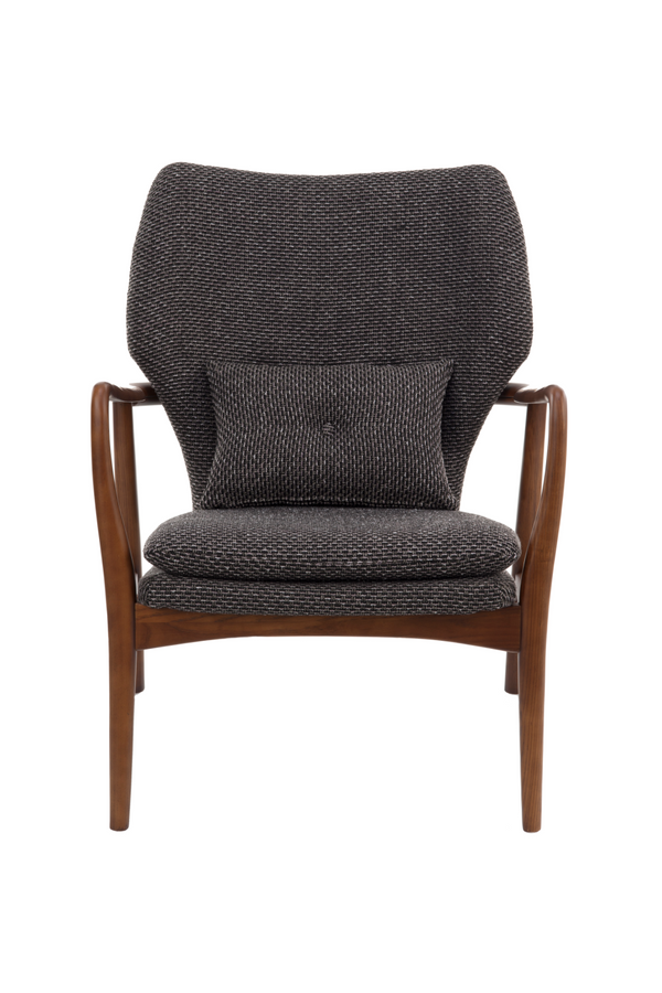 Fabric Upholstered Retro Chair | Pols Potten Peggy | Dutchfurniture.com