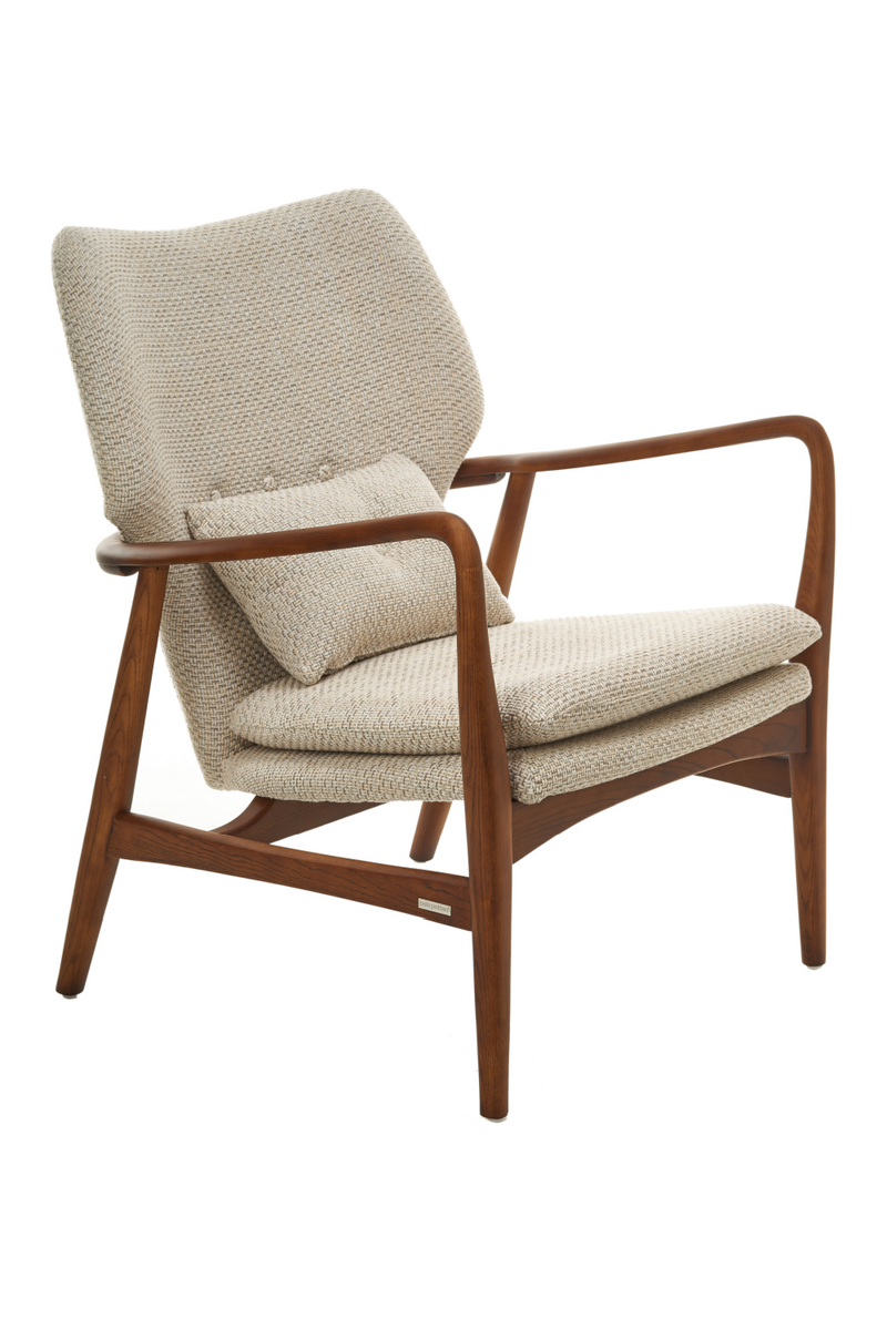 Fabric Upholstered Retro Chair | Pols Potten Peggy | Dutchfurniture.com