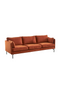 Extra Large Rust Velvet Sofa | Pols Potten PPno.2  | Dutchfurniture.com