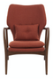 Red Accent Chair | Pols Potten Peggy  | Oroatrade.com