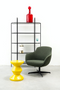 Green Swivel Base Accent Chair | Pols Potten Spock  | Oroatrade.com