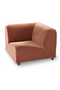 Brown Velvet Modular Sofa | Pols Potten A-Round-U | DutchFurniture.com