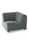 Green Upholstered Modular Sofa | Pols Potten A-Round-U | Dutchfurniture.com