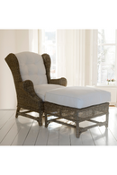 Cushioned Rattan Wing Chair | Rivièra Maison Nicolas | Dutchfurniture.com