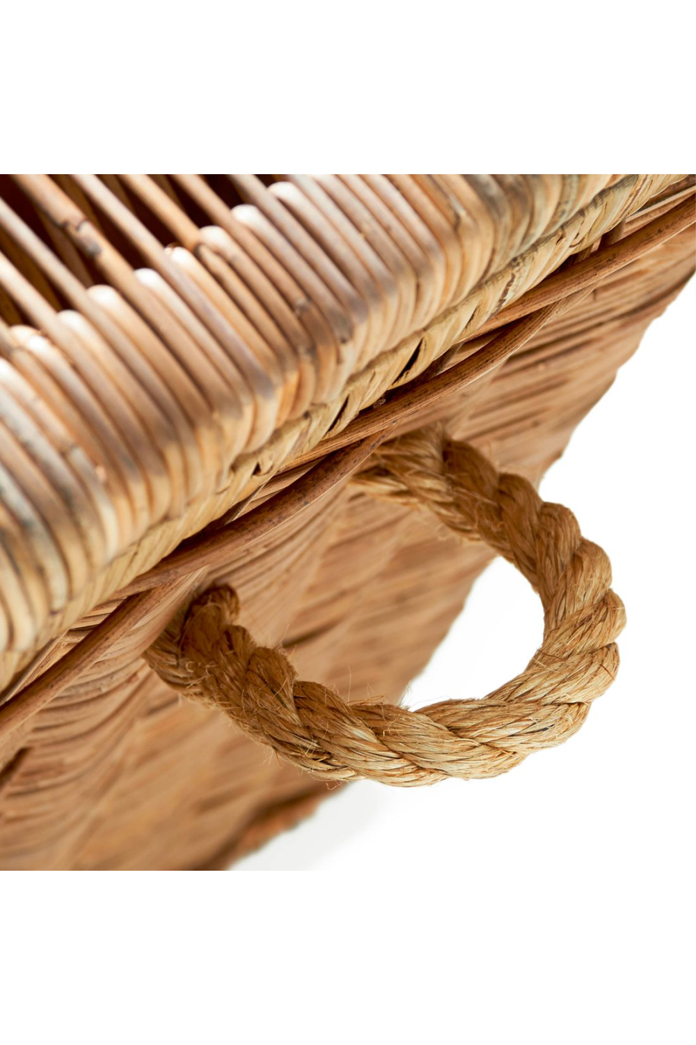 Mahogany Framed Rattan Trunk | Rivièra Maison Cobblers Wharf | Dutchfurniture.com