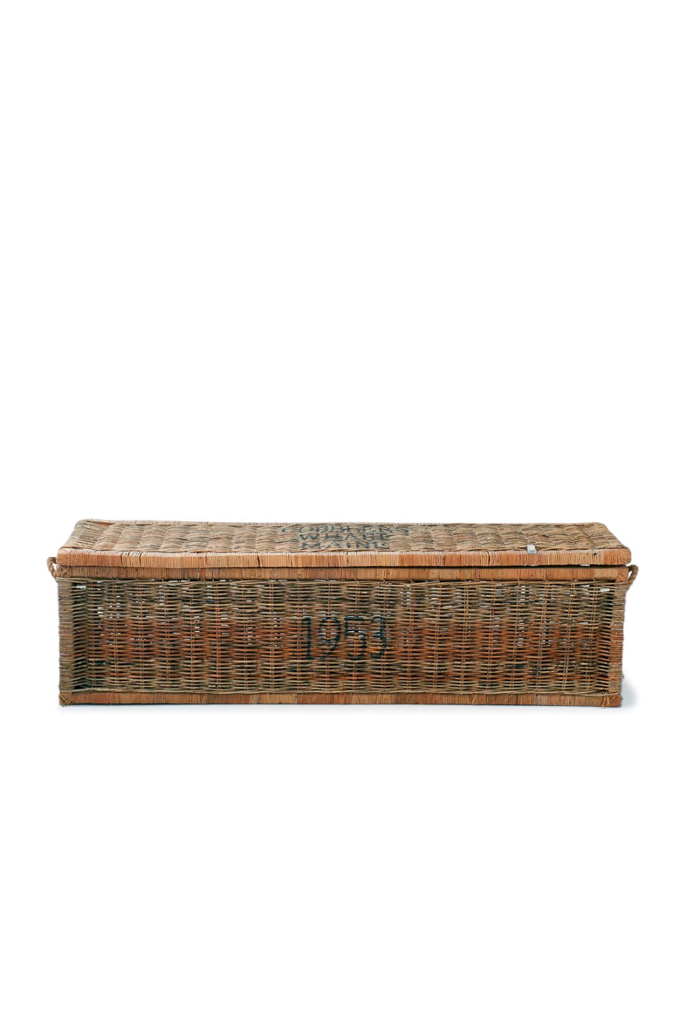 Mahogany Framed Rattan Trunk | Rivièra Maison Cobblers Wharf | Dutchfurniture.com