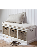 White Mahogany Storage Bench | Rivièra Maison Hyannis Port | DutchFurniture.com