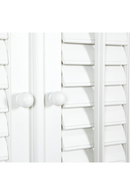 White Louvered Cabinet | Rivièra Maison New Orleans | DutchFurniture.com