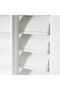 White Louvered Cabinet | Rivièra Maison New Orleans | DutchFurniture.com