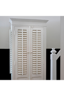 White Louvered Cabinet | Rivièra Maison New Orleans | DutchFurniture.com