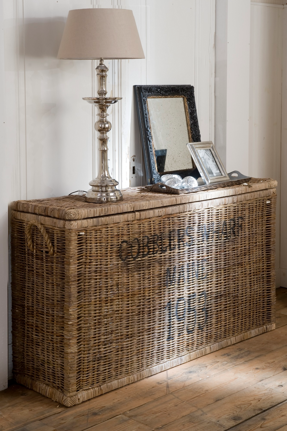 Natural Rattan Trunk | Rivièra Maison Cobblers Wharf | Dutchfurniture.com