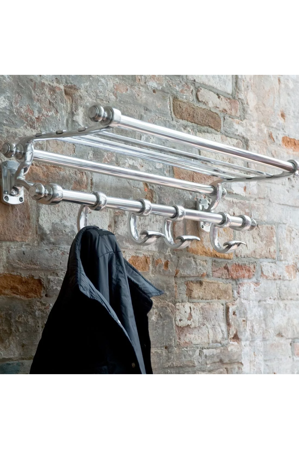 Silver Coat Rack L | Rivièra Maison Canadian Rail Road | Dutchfurniture.com