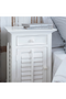 White Acacia Bed Cabinet | Rivièra Maison New Orleans | Dutchfurniture.com