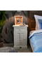 White Acacia Bed Cabinet | Rivièra Maison New Orleans | Dutchfurniture.com