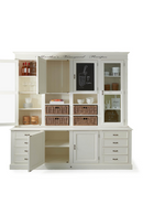 White Mahogany Kitchen Cabinet | Rivièra Maison Martha's Vineyard Recipes | Dutchfurniture.com