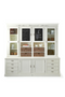 White Mahogany Kitchen Cabinet | Rivièra Maison Martha's Vineyard Recipes | Dutchfurniture.com