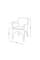 Contemporary Rattan Dining Armchair | Rivièra Maison The Hamptons | Dutchfurniture.com