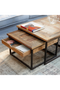 Industrial Wooden Nested Coffee Tables (3) | Rivièra Maison Shelter Island | Dutchfurniture.com