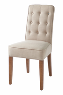 Beige Linen Dining Chair | Rivièra Maison Cape Breton | Dutchfurniture.com