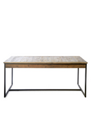 Rectangular Elm Dining Table | Rivièra Maison Shelter Island | Dutchfurniture.com