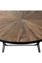 Round Inlaid Dining Table | Rivièra Maison Boston Harbor | DutchFurniture.com