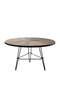 Round Inlaid Dining Table | Rivièra Maison Boston Harbor | DutchFurniture.com