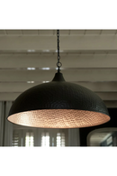Black Dome Pendant Lamp M | Rivièra Maison Union | Dutchfurniture.com
