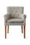 Classic Linen Dining Armchair | Rivièra Maison La Scala | Dutchfurniture.com