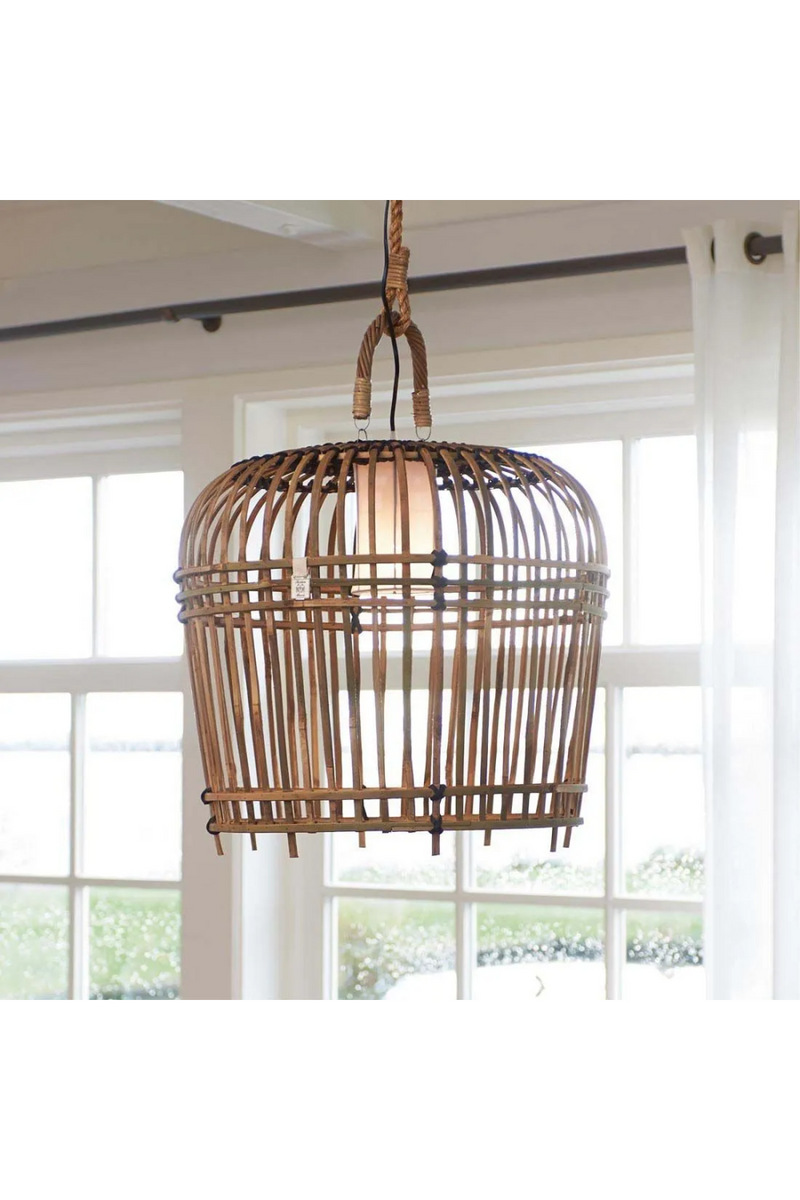 Bamboo Cage Pendant Lamp | Rivièra Maison San Carlos | Dutchfurniture.com