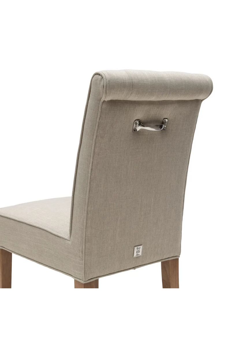 Tufted Linen Dining Chair | Rivièra Maison Hampton | Dutchfurniture.com