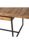 Rectangular Elm Extendable Dining Table | Rivièra Maison Shelter Island | DutchFurniture.com