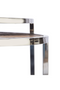 Silver Framed Nested End Tables (2) | Rivièra Maison Greenwich | Dutchfurniture.com