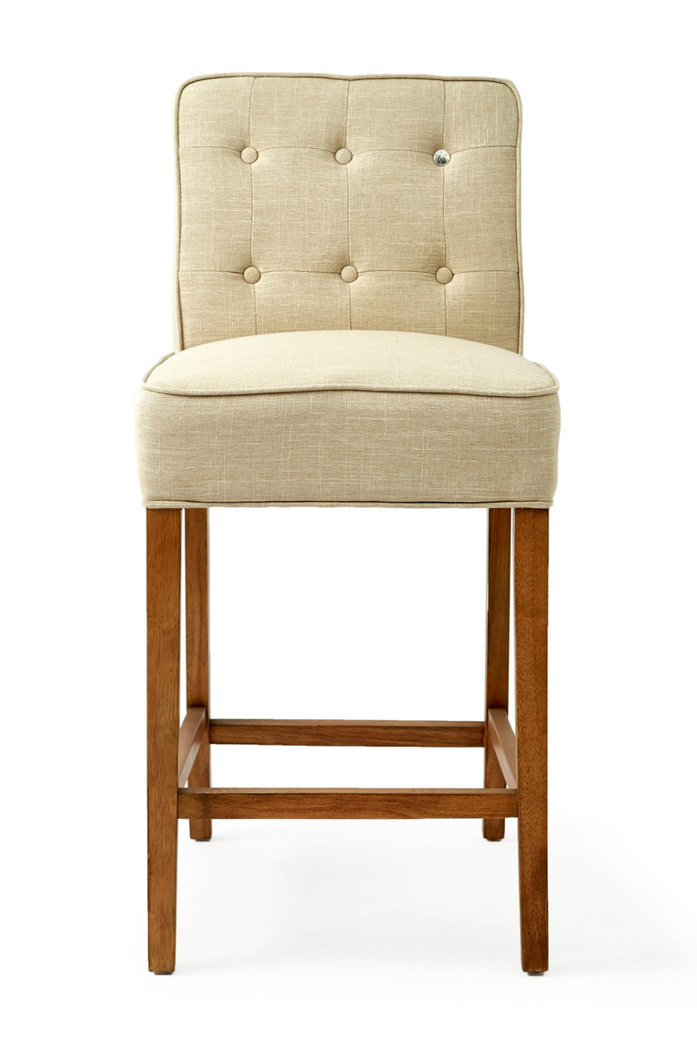 Beige Linen Counter Stool | Rivièra Maison Cape Breton | Dutchfurniture.com