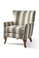 Modern Classic Stripes Armchair | Rivièra Maison Cavendish | Dutchfurniture.com