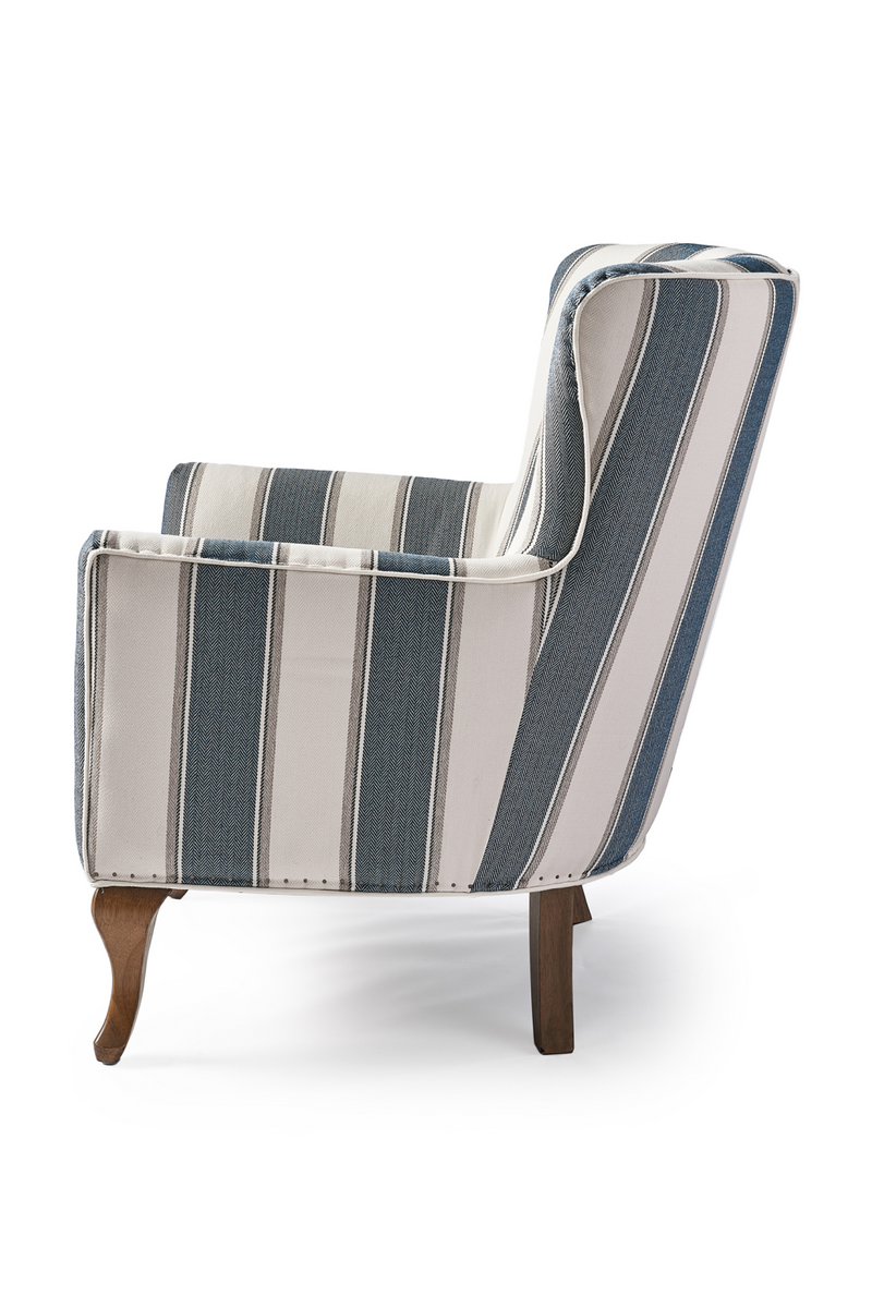 Modern Classic Stripes Armchair | Rivièra Maison Cavendish | Dutchfurniture.com