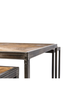 Oak Wood Coffee Table Set (3) | Rivièra Maison Le Bar | DutchFurniture.com