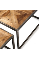 Oak Wood Coffee Table Set (3) | Rivièra Maison Le Bar | DutchFurniture.com