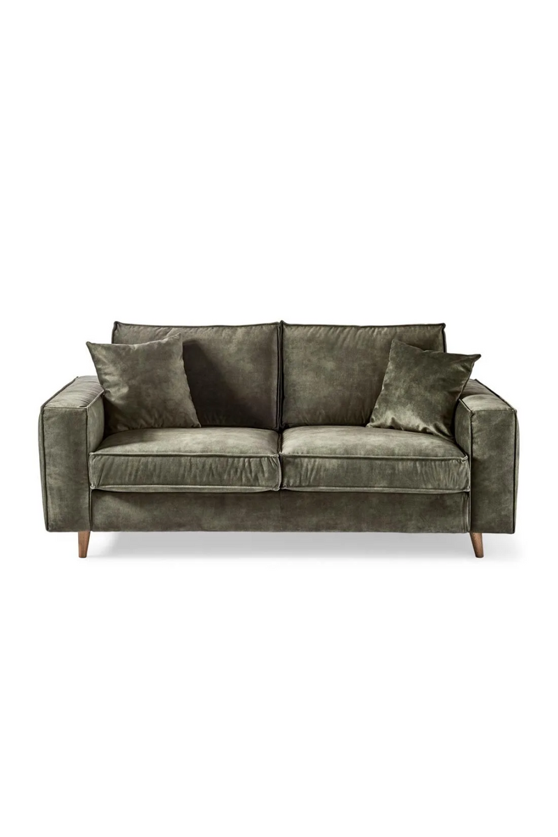 Green Velvet Sofa | Rivièra Maison Kendall (MTO) | Dutchfurniture.com