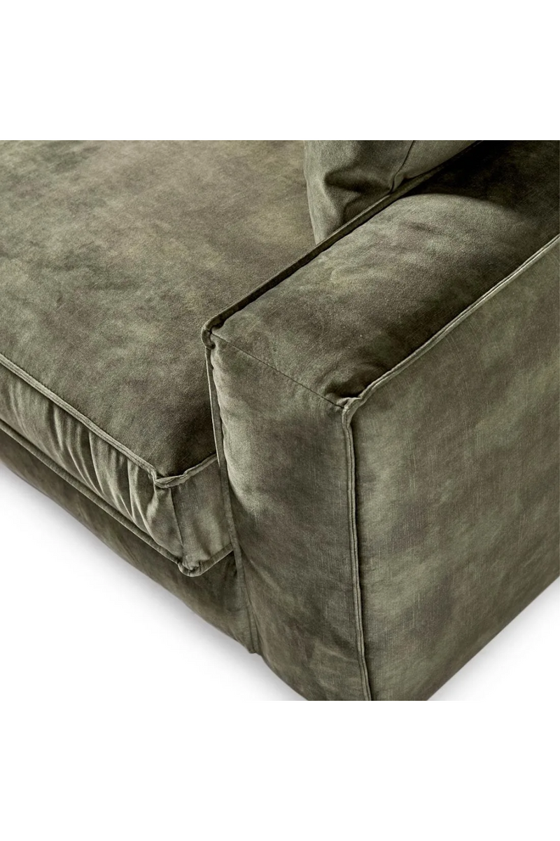 Green Velvet Sofa | Rivièra Maison Kendall (MTO) | Dutchfurniture.com