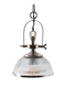 Dome Glass Industrial Pendant Lamp | Rivièra Maison Brixton Factory | Dutchfurniture.com