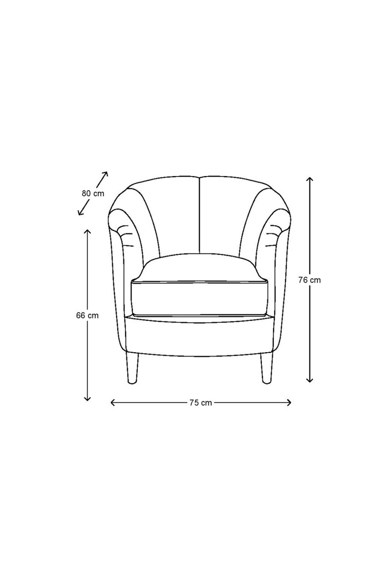 Contemporary Linen Lounge Armchair | Rivièra Maison Rue Royale | DutchFurniture.com