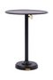 Black Alumium Pedestal End Table | Rivièra Maison Venice | Dutchfurniture.com