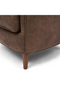 Rounded Leather Armchair | Rivièra Maison Rue Royale | Dutchfurniture.com