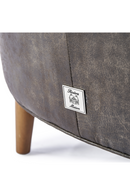 Rounded Leather Armchair | Rivièra Maison Rue Royale | Dutchfurniture.com