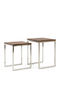 Elm Nested End Tables (2) | Rivièra Maison Bushwick | Dutchfurniture.com