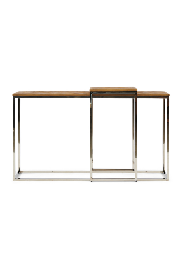Elm Wood Side Tables (2) XL | Rivièra Maison Bushwick | Dutchfurniture.com