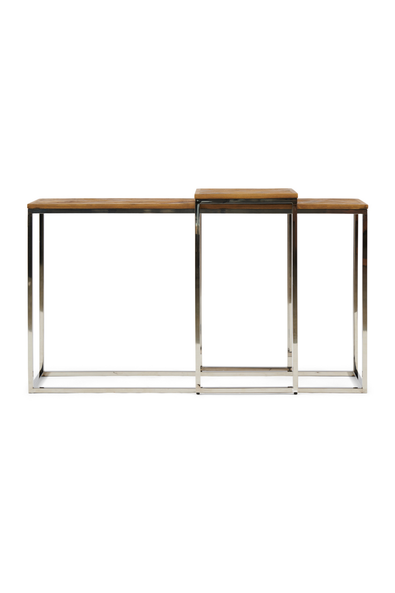 Elm Wood Side Tables (2) XL | Rivièra Maison Bushwick | Dutchfurniture.com